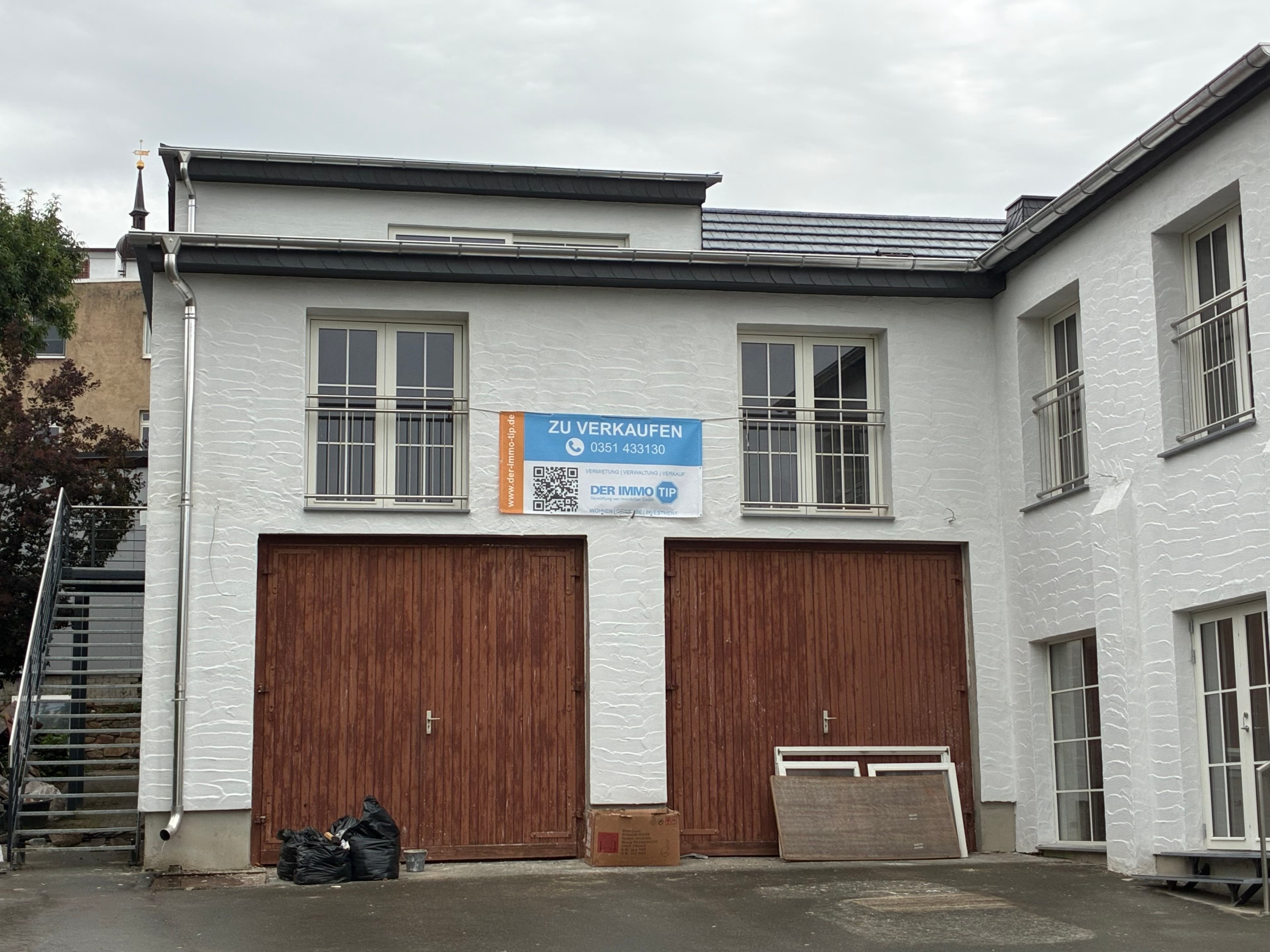 Foto: Lager im Zentrum von Hohenstein-Ernstthal 